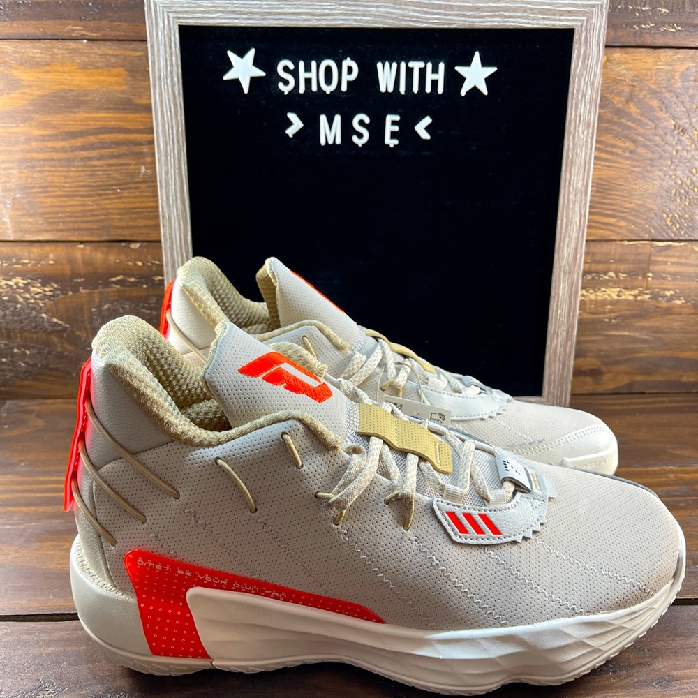 ADIDAS DAME 7 MENS SHOES - Picture 1 of 11
